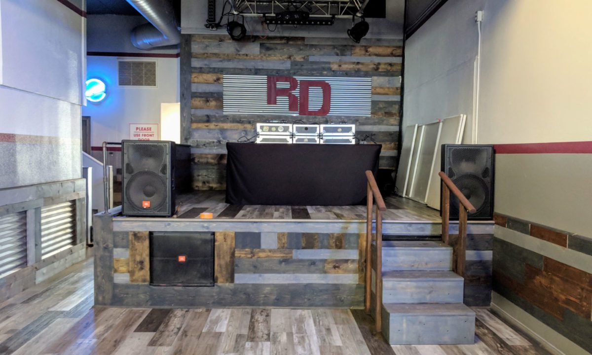 The New And Improved Stage At Rude Dogs - Covina CA